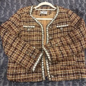 Chanel Multicolor Tweed Women's Blazer